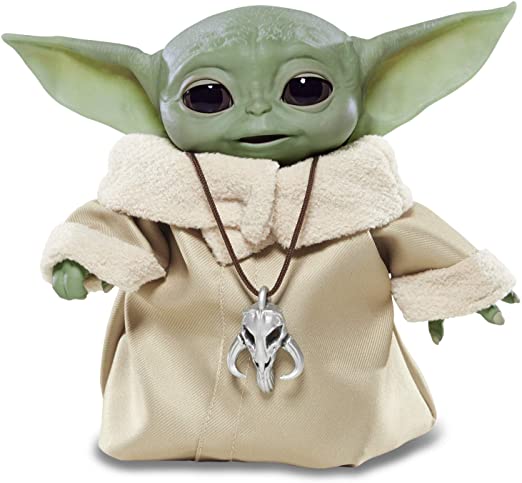 Star Wars The Child Animatronic Edition “AKA Baby Yoda” with Over 25 Sound and Motion Combinations, The Mandalorian Toy for Kids Ages 4 and Up