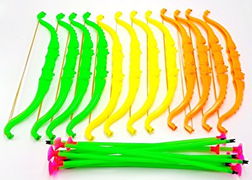 Bow and Arrow Sets. Kids Toy Archery Set. Party Favors. 12 Complete Sets. by Gingerscoolstuff