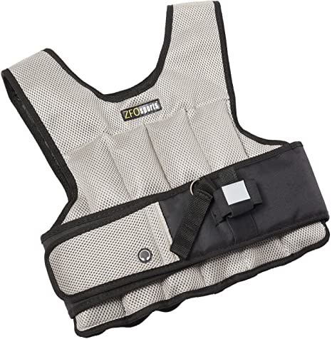 ZFOsports zfo20 ® - 20LBS -Unisex- Comfortable Exercise Adjustable Weighted Vest