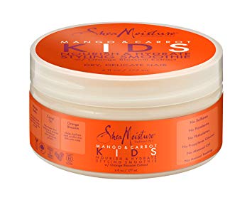 Shea Moisture Mango & Carrot Nourish & Hydrate Styling Smoothie Cream for Kids, 6 Ounce