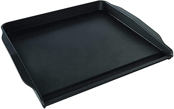 Nordic Ware Stovetop Backsplash Griddle, 14" x 12", Black