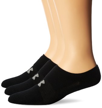 Under Armour Men's HeatGear Solo No-Show Socks (3 Pair)