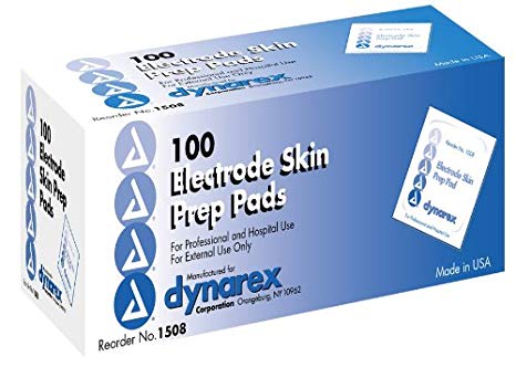 Dynarex Electrode Skin Prep Pad, 100-Count