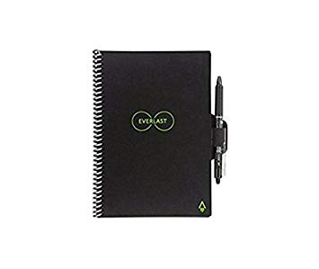 Rocketbook Reusable Smart Notebook with Penstation, Executive Size (Letter Size (8.5" X 11"))