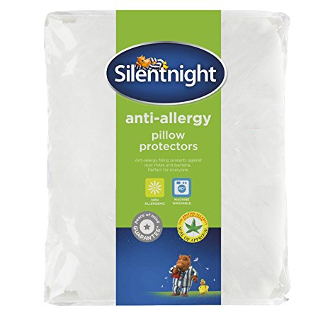 Silentnight Anti-Allergy Pillow Protector, Pack of 2