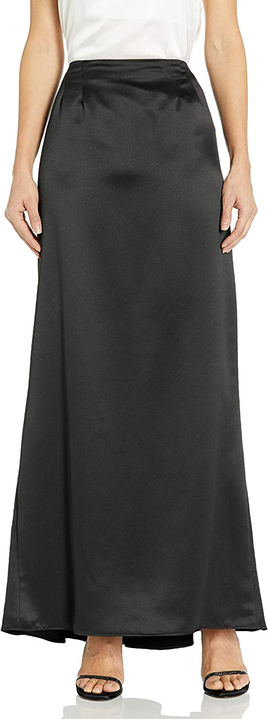 Alex Evenings Women's Long Dress Skirt with Fishtail (Regular and Plus Sizes)