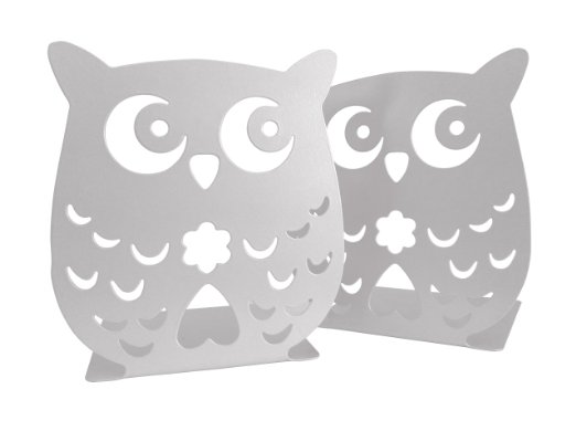 Owl Wonderland Bookends - Cute Lightweight Baby Owls - Great Decor for Little Ones Nursery, Childrens Bedroom, Kids Playroom or Fun and Unique Owllover Gift