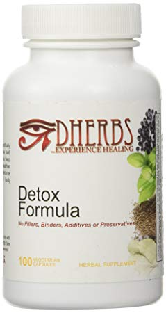 Dherbs Detox Formula, 100-Count Bottle