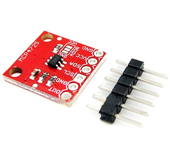 HiLetgo MCP4725 12 Bit I2C IIC DAC Development Board Breakout Board Internal EEPROM Store Settings for Arduino