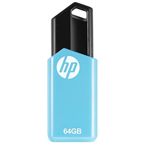 HP v150w 64 GB USB 2.0 Flash Drive (Blue)