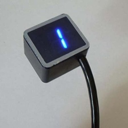 Yosoo Universal Digital LED Gear Indicator Motorcycle Display Shift Lever Sensor Blue