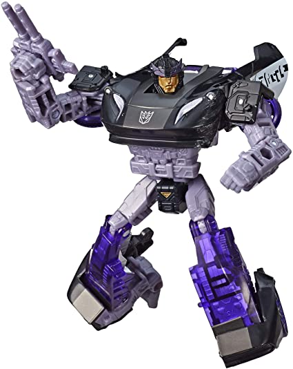 Transformers Toys Generations War for Cybertron Deluxe WFC-S41 Barricade Figure - Siege Chapter - Adults and Kids Ages 8 and Up, 5.5-inch