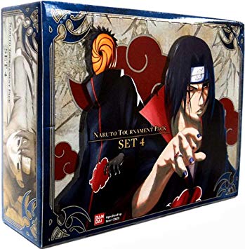 Naruto Shippuden Card Game Tournament Pack Set 4 Booster Box 24 Packs