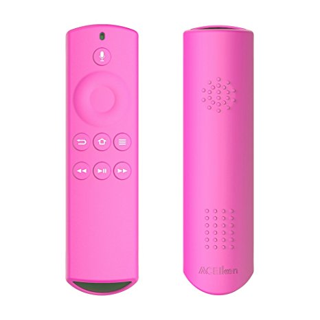 ACEIken Case for Alexa Voice Remote for Fire TV and Fire TV Stick (Pink)