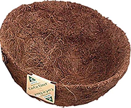Panacea 507470 88593 Round Coco Fiber Replacement Liner, 16-Inch, 16 inch