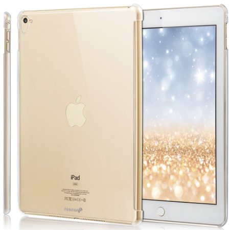 iPad Pro 9.7 Case, Fosmon ULTRA SLIM [Crystal Clear] Hard Smart Cover Companion Case for Apple iPad Air 2013 / iPad Air 2 2014 / iPad Pro 9.7 inch 2016