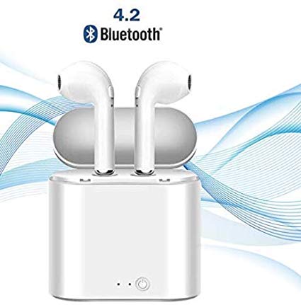 Aspimo Wireless Earbuds, 3D Stereo Sound Wireless Headphones Touch Control Wireless Sport Earphones with Mini in-Ear Sports Earplugs Noise Cancelling Headsets, Bluetooth Earbuds