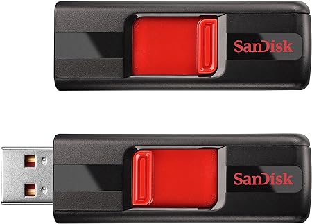 SanDisk 16GB 2-Pack Cruzer USB 2.0 Flash Drive (2x16GB) - SDCZ36-016G-AFFP2