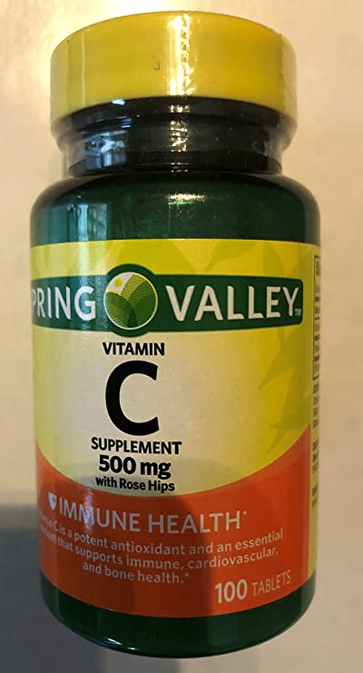 Spring Valley Natural C Vitamin With Rose Hips