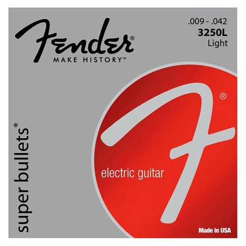 Fender 3250 L 9-42 Bullet End, Electric Guitar Strings