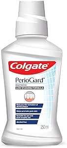 Colgate PerioGard Gum Care Mouthwash | Low Staining Formula (250 ml)