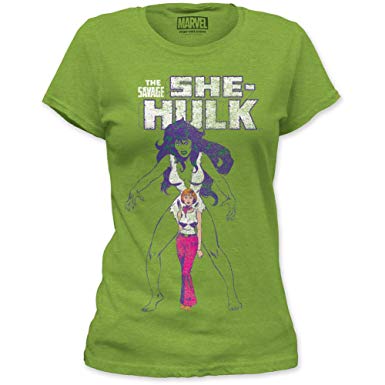 Marvel Comics - Womens She-Hulk The Savage T-Shirt