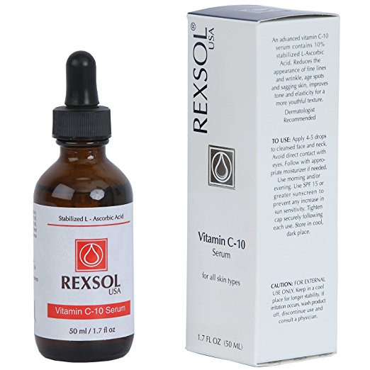 REXSOL Vitamin C-10 Serum Anti-wrinkle Firming ( 50 ml / 1.7 fl oz )