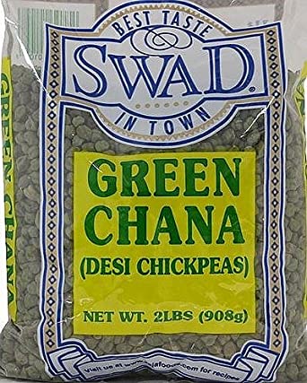 Green Chana (Desi Dry Chickpeas) - 2 Pounds