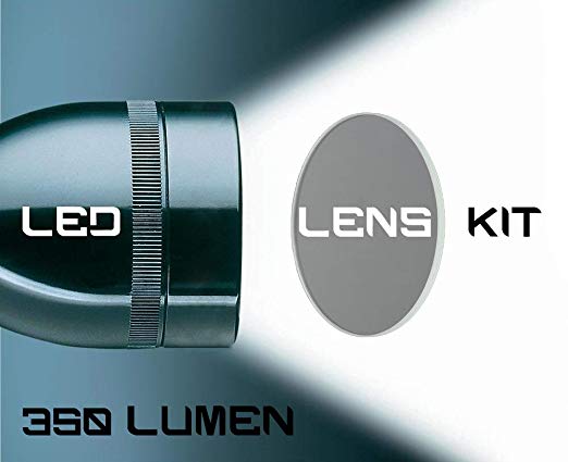 LITT Maglite LED Upgrade & Lens KIT Bulb 3-6 Cell C & D Model