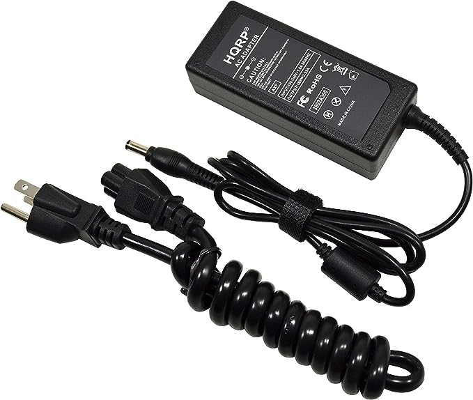 HQRP 18V AC Adapter Compatible with Insignia NS-SB314 NS-SB316 NS-SB515 NS-HSB318 Soundbar Home Theater Speaker Sound-Bar Power Supply Cord Adaptor NSSB316   Euro Plug Adapter