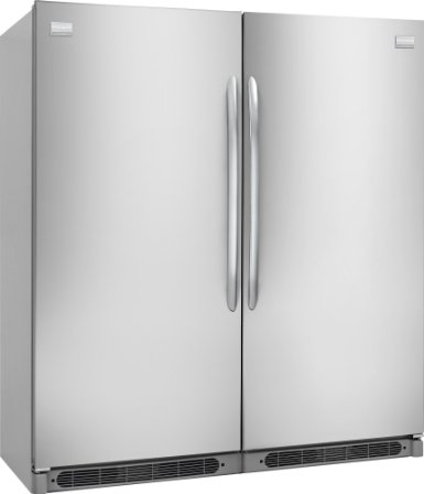 Frigidaire Gallery Series Built-In All Refrigerator, All Freezer Combo Unit with Easy Care Stainless Steel (FGRU19F6QF_FGFU19F6QF)