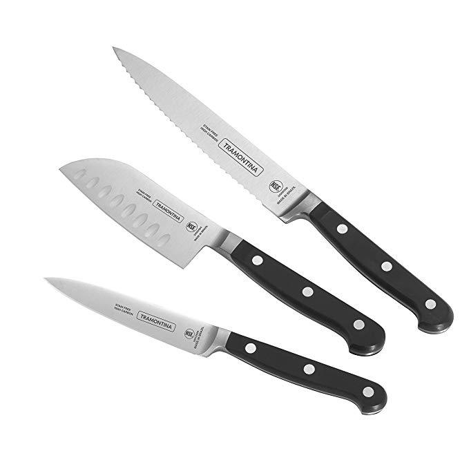 Tramontina Gourmet Professional Series Chef's, Made in Brazil (3-Piece Kitchen Set)