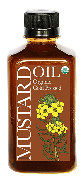 Daana Organic Mustard Oil for Skin: Cold Pressed, Extra Virgin