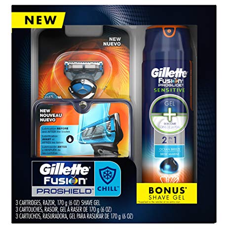 Gillette Fusion ProShield Chill Shaving Set