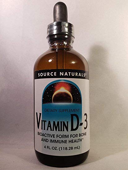 Source Naturals - Vitamin D-3 Liquid - 4 oz.