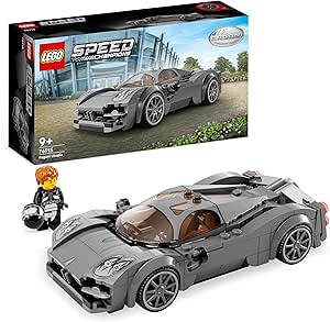 LEGO 76915 Speed Champions Pagani Utopia, Jouet Voiture de Course, Kit de Maquette à Construire, Hypercar Italienne, à Collectionner, Set 2023