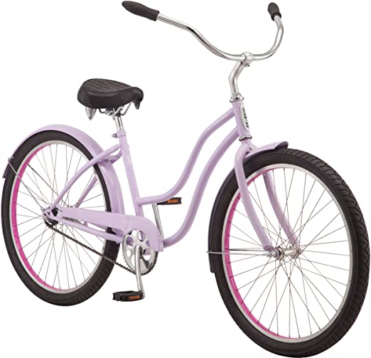 Schwinn Huron and Mikko Adult Beach Cruiser Bike, Featuring 17-Inch/Medium Steel Step-Over Frames, 1-3-7-Speed Drivetrains