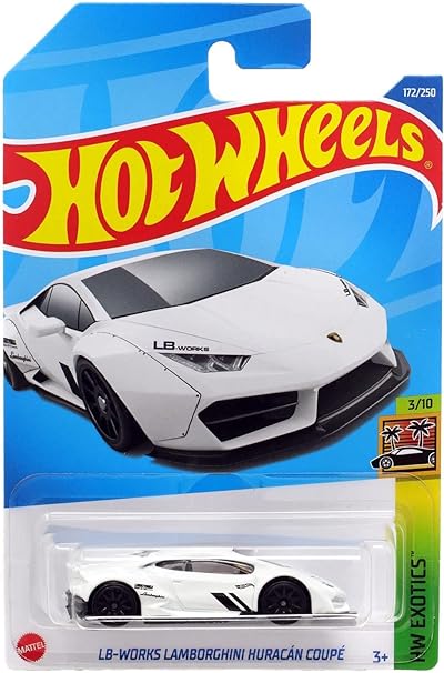 Hot Wheels LB-Work Lamborghini Huracan Coupe, Exotics 3/10