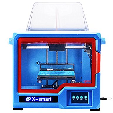 QIDI TECHNOLOGY 3D Printer, New Model: X-smart, Fully Metal Structure, 3.5 Inch Touchscreen