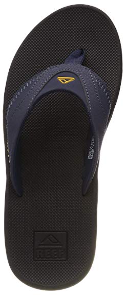 Reef Men's Sandals Fanning | Bottle Opener Flip Flops for Men with Arch Support