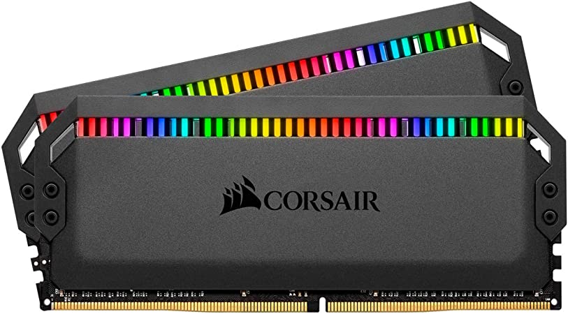 CORSAIR Dominator Platinum RGB 16GB (2x8GB) DDR4 3000 (PC4-24000) C15 1.35V - Black