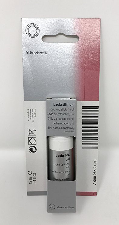 Mercedes Benz Genuine Polar White Touch Up Paint Code 149