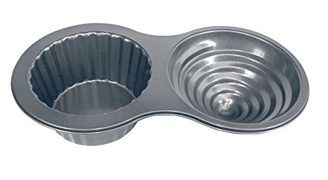 Fox Run 44917 Giant Cupcake Pan, Carbon Steel, Non-Stick