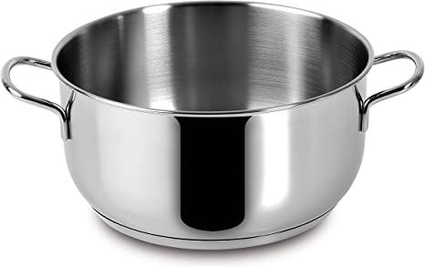 Lagostina Every Casserole with 2 Handles, Stainless Steel 22 Cm steel