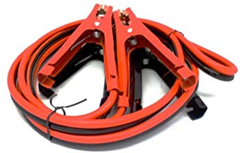Premium Heavy Duty Jumper Booster Cables No Tangle Design (300 Amp 8 Gauge 10 Feet)