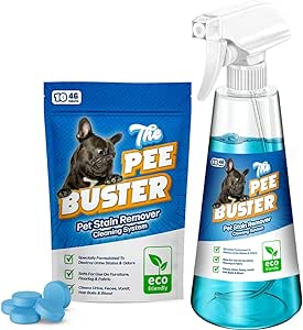 Pee buster Pet Stain & Odor Remover - Cleaning Spray for Dog and Cat Urine