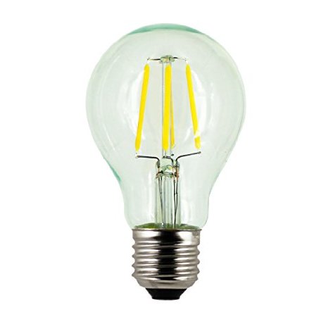 Eurus Home Filment LED Bulb A19 E26 MediumWarm White Lighting 2700K 40W Incandescent Bulb EquivalentDimmable