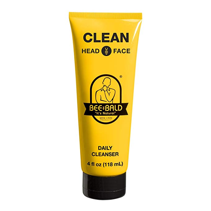 Bee Bald Clean Daily Cleanser, 4 fl oz