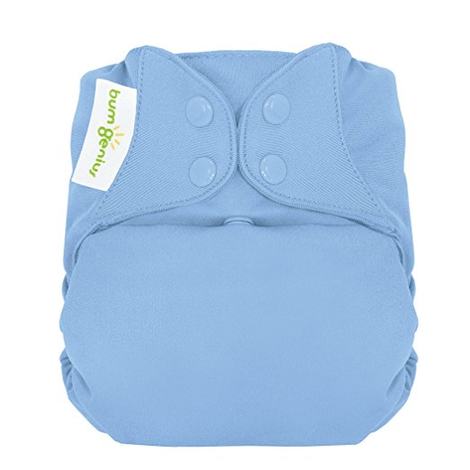 bumGenius Freetime All-In-One One-Size Snap Closure Cloth Diaper (Twilight)