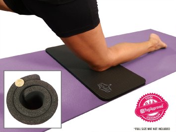 SukhaMat Yoga Knee Pad 10030 NEW 15mm Thick 10030 The best yoga knee pad for a pain free practice Cushions pressure points 10030 Complements your full-size yoga mat 10030 Practice in Comfort